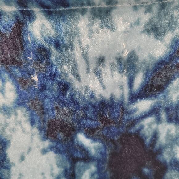 Urban Outfitters Y2K Dawn Tie-Dye Velvet Mini Slip Dress Babydoll 90s Size M‎ - Picture 7 of 10